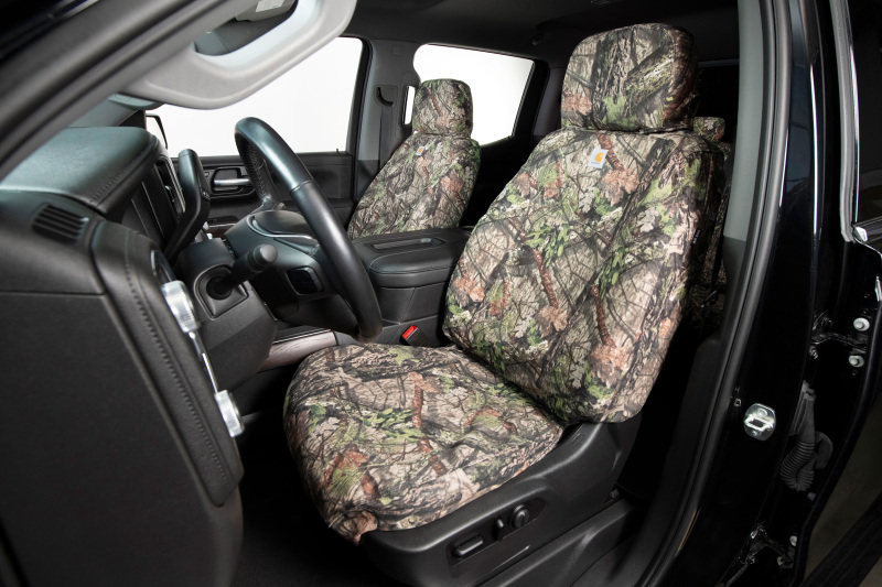 Covercraft 19-24 Chevrolet Silverado Carhartt Camo SeatSaverSecond Row Seat Covers - Mossy Oak - Image 4