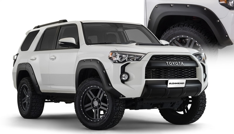 Bushwacker 22-23 Toyota Tundra Pocket Style Flares 4pc - Black - Image 5