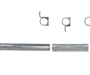 Diamond Eye KIT 5in Catback MFLR RPLCMENT PIPE Single AL: 94-97 FORD 7.3L F250/F350 PWRSTROKE