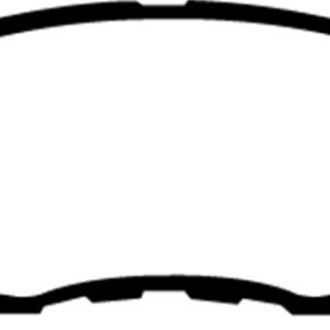 EBC 05-07 Ford F250 (inc Super Duty) 5.4 (2WD) Greenstuff Front Brake Pads
