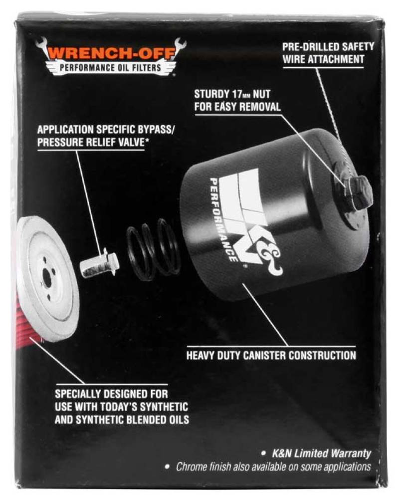 K&N Buell 2.563in OD x 2.969in H Oil Filter - Image 10