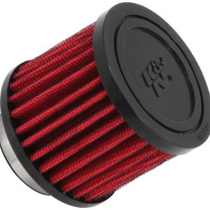 K&N 1.5in Flange ID x 3in OD x 2.5in H Rubber Base Crankcase Vent Filter
