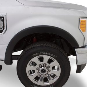 Bushwacker 16-18 Nissan Titan XD Pocket Style Flares 2pc 78.0in Bed - Black