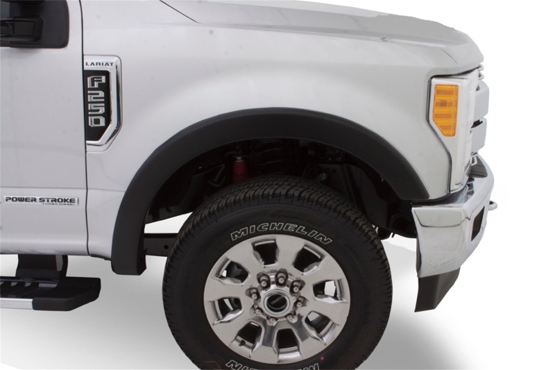 Bushwacker 16-18 Nissan Titan XD Pocket Style Flares 4pc 78.0in Bed - Black - Image 3