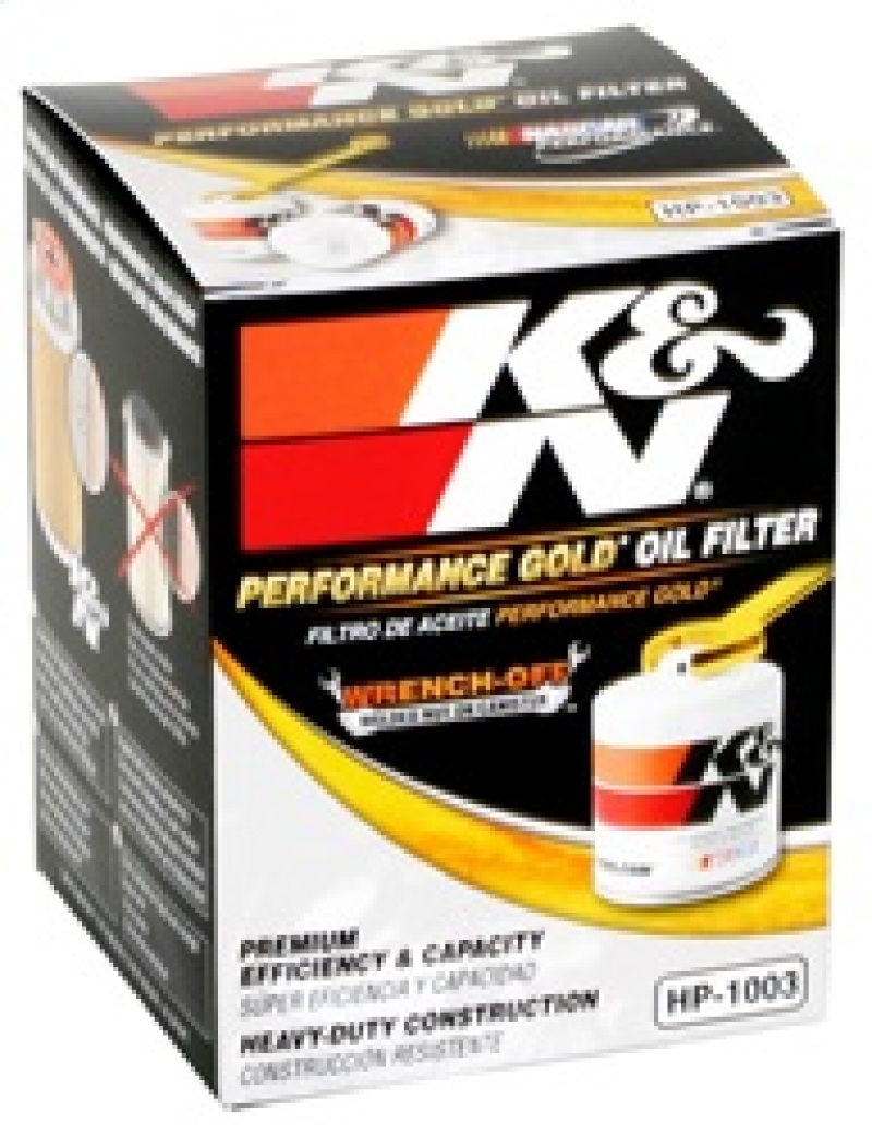 K&N 03-09 Scion tC / 00-05 Celica GT/GT-S Performance Gold Oil Filter - Image 6