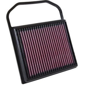 K&N Replacement Air Filter for 15-16 Mercedes Benz C400 3.0L / E320 / GL450 / ML400 (2 Required)