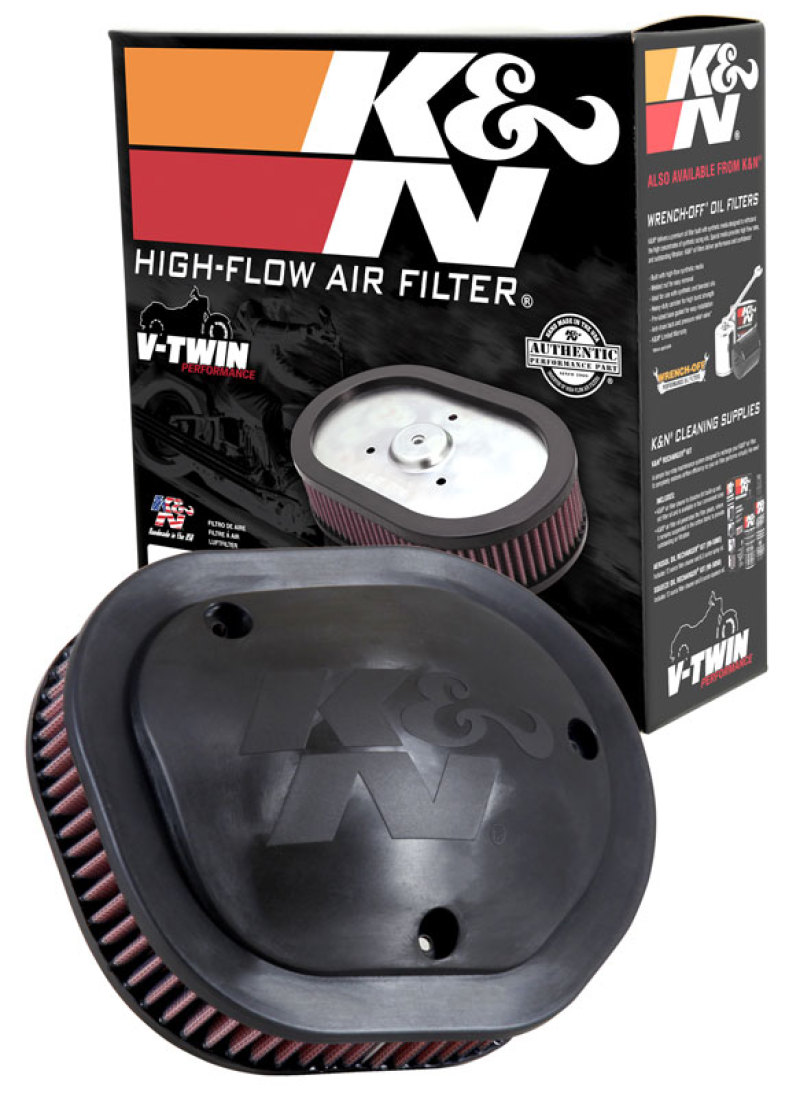 K&N 2014 Indian Chief Classic 111 CI Replacement Drop In Air Filter - Image 8