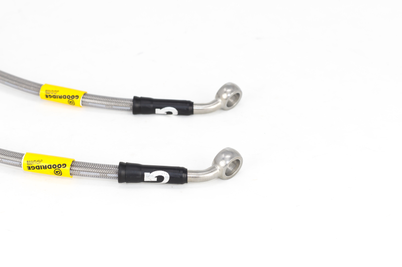 Goodridge 99-00 Honda Civic Si (w/Rear Disc) Stainless Steel Brake Line Kit - Image 3