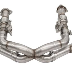 Corsa 20-25 Corvette C8 3in Xtreme Cat-Back Exhaust 4.5in Pol Quad Tips - Integrates stock AFM Valve