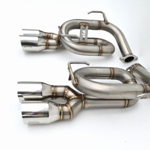 Invidia 22+ Subaru WRX Twin Loop 3.5in. Single Layer S.S Tip Axle-Back Exhaust