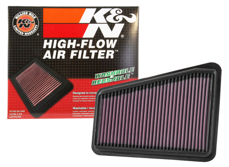 K&N 2018 Kia Stinger GT V6-3.3L Left Side Drop In Air Filter - Image 9