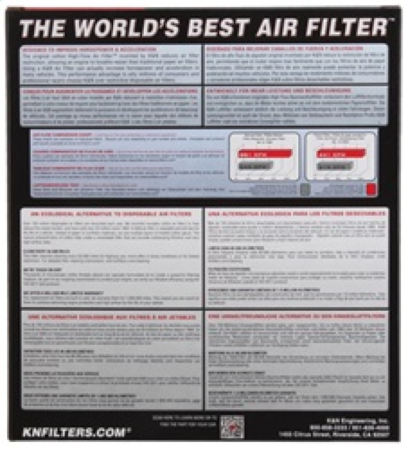 K&N 01-08 Ducati Monsters Panel Air Filter - Image 8