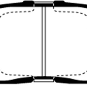 EBC 00-02 Acura MDX 3.5 Greenstuff Rear Brake Pads