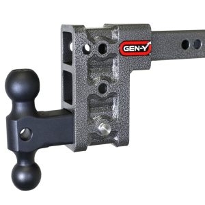 Gen-Y Mega Duty 2in Shank 5in Drop 1.5K TW 10K Hitch w/GH-031 Dual-Ball