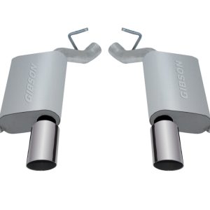 Gibson 11-18 Dodge Durango R/T 5.7L 2.25in Axle-Back Dual Exhaust - Aluminized
