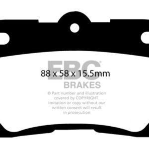 EBC S20 Brake Pad and Rotor Kit