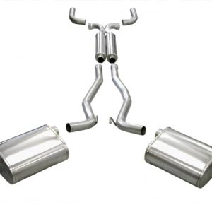Corsa 2010-2015 Chevrolet Camaro Convertible RS 3.6L V6 Polished Sport Cat-Back + XO Exhaust