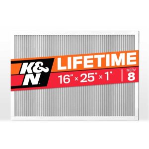 K&N HVAC Filter 16 X 25 X 1 Merv 8