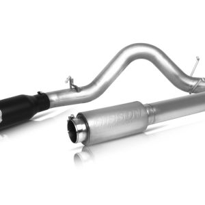 Gibson 04-10 Nissan Titan SE 5.6L 4in Patriot Skull Series Cat-Back Single Exhaust - Stainless