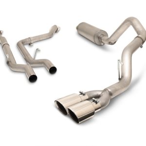 Gibson 2022 Toyota Tundra 3.5L-T V6 5.5ft bed 2.5in Cat-Back Dual Sport Exhaust - Stainless