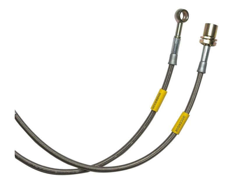 Goodridge 99-00 Honda Civic Si (w/Rear Disc) Stainless Steel Brake Line Kit - Image 8