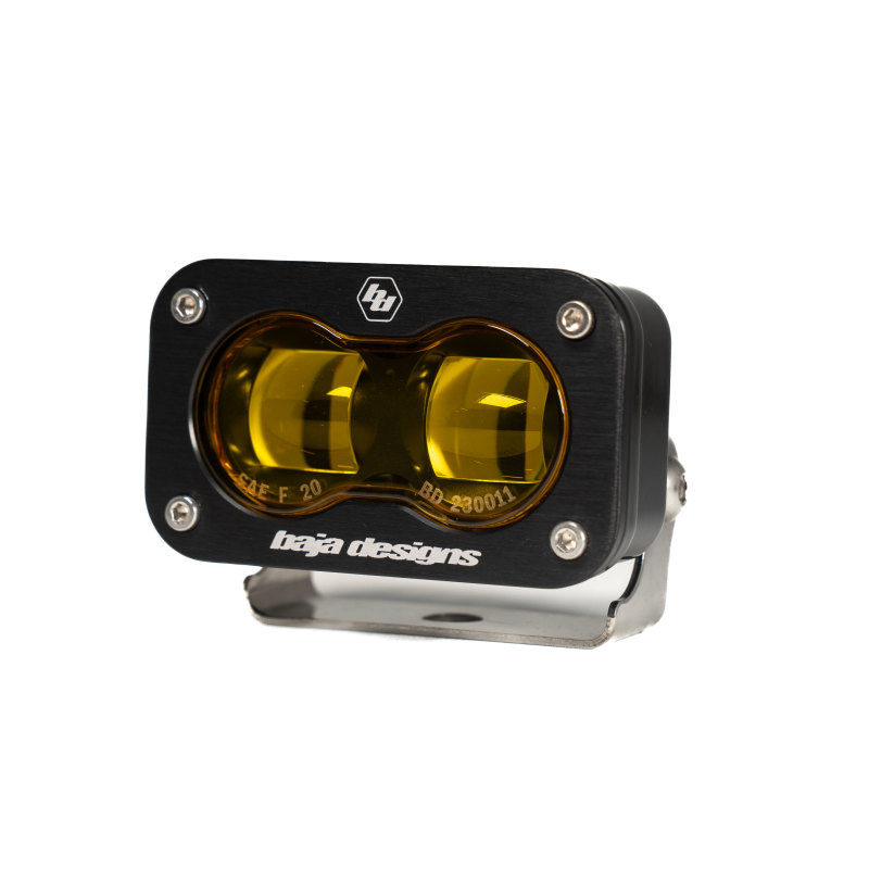 Baja Designs 2022+ Toyota Tundra S2 SAE OEM Fog Light Replacement Kit - Amber - Image 2