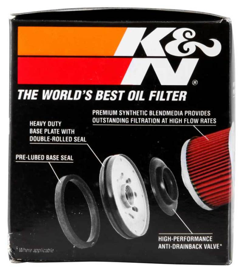 K&N Oil Filter Powersports Canister Chrome - Image 8