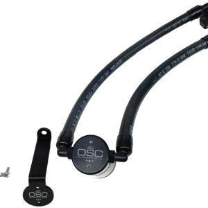 J&L 2015-2024 Ford Edge Sport/ST Passenger Side Oil Separator 3.0 - Black Anodized