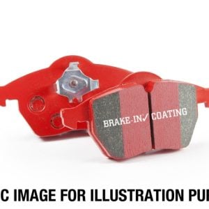 EBC 12+ Fiat 500 1.4 Turbo Abarth Redstuff Front Brake Pads