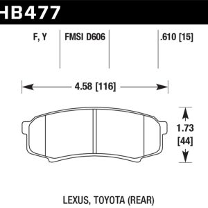 Hawk LTS Street Brake Pads