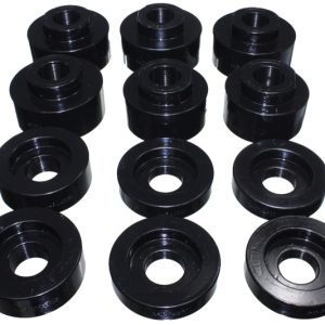 Energy Suspension 08-16 Ford F-250/F-350/F-450/F-550 Super Duty STD/Super Cab Black Body Mount Set