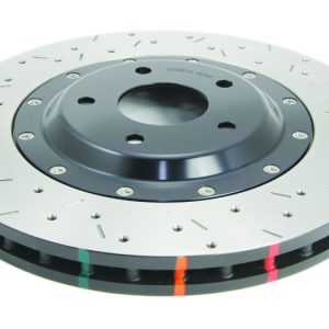 DBA 05-12 Corvette C6 w/Z06 pkg Front Drilled & Slotted 5000 Series 2 Pc Rotor w/ Black Ha