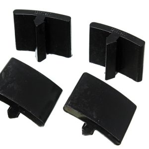 Energy Suspension 2005-07 Ford F-250/F-350 SD 2/4WD Rear Axle Bump Stop Set - Black