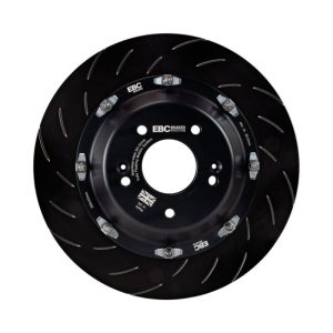 EBC Racing 13-19 Volkswagen GTI (MK7) Front BBK Replacement Discs Complete Assembly (Pair)