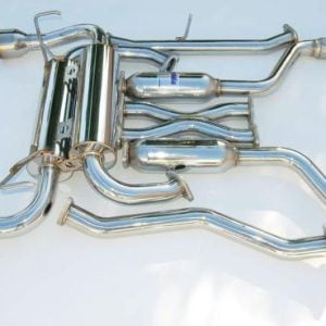 Invidia 03-08 Infiniti G35 Coupe Gemini Single Layer Titanium Tip Cat-back Exhaust