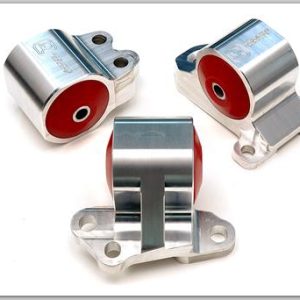 Innovative 92-95 Civic B/D Series Silver Aluminum Mounts 60A Bushings (3 Bolt)
