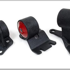 Innovative 90-93 Integra B-Series Black Steel Mounts 75A Bushings