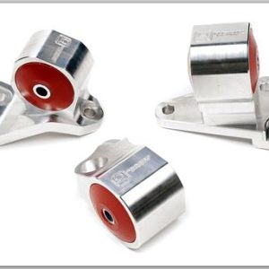 Innovative 90-91/92-93 Acura Integra GS-R Silver Aluminum Billet Mount Kit 75A Bushings (Cable)