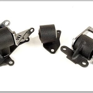 Innovative 96-00 Civic H-Series Black Steel Mounts 75A Bushings