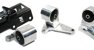 Innovative 92-95 Civic H-Series Silver Aluminum Mounts 75A Bushings