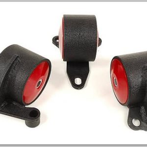 Innovative 92-95 Civic B/D Series Black Steel Mounts 60A Bushings (2 Bolt)