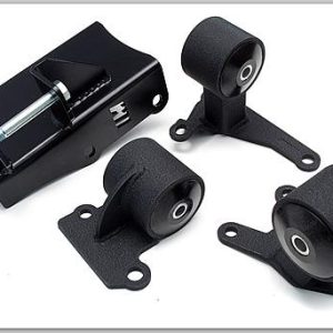 Innovative 94-01 Integra H-Series Black Steel Mounts 75A Bushings