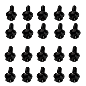 SBP RB20 RB25 Titanium Valve Rocker Cover Bolts | RB25DET Dress-Up Kit Black Type 3