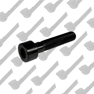 M6x1.0 x 30mm Titanium Socket Cap Screw | Black Finish