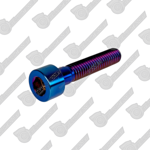 M6x1.0 x 30mm Titanium Socket Cap Screw | Burnt Blue Finish