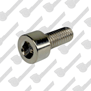 M6x1.0 x 15mm Titanium Socket Cap Screw | Natural Finish