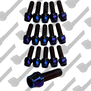 1JZ 2JZ Titanium Valve Rocker Cover Bolts | SUPRA Dress-Up Kit | Blue Type 2