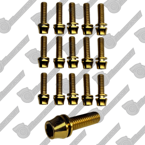 1JZ 2JZ Titanium Valve Rocker Cover Bolts | SUPRA Dress-Up Kit | Gold Type 2