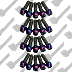 RB20 RB25 RB26 Titanium Valve Rocker Cover Bolts | RB25DET Dress-Up Kit Neochrome Type 2