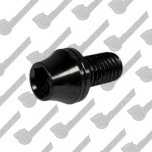 M5x0.8 x 10mm Titanium Taper Head Cap Screw | Black Finish | Type 2